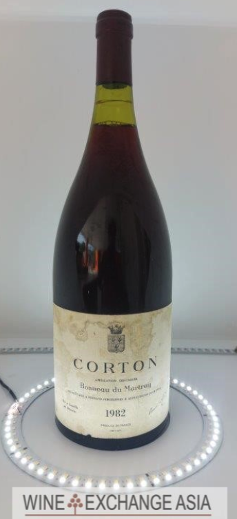 (image for) Domaine Bonneau du Martray Corton Grand Cru (Red) - Magnum - Good Fill level (W-S 92) 1982 - WAS:$540++